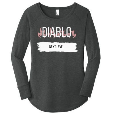 Sauce Packet Hot Diablo Women's Perfect Tri Tunic Long Sleeve Shirt