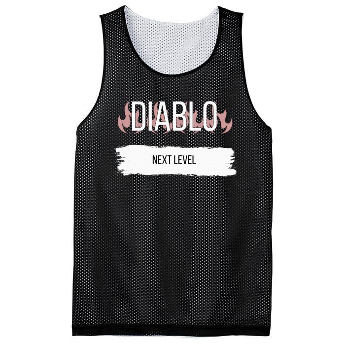 Sauce Packet Hot Diablo Mesh Reversible Basketball Jersey Tank