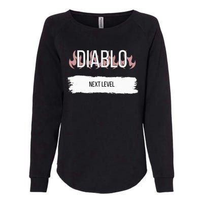 Sauce Packet Hot Diablo Womens California Wash Sweatshirt