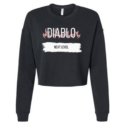 Sauce Packet Hot Diablo Cropped Pullover Crew