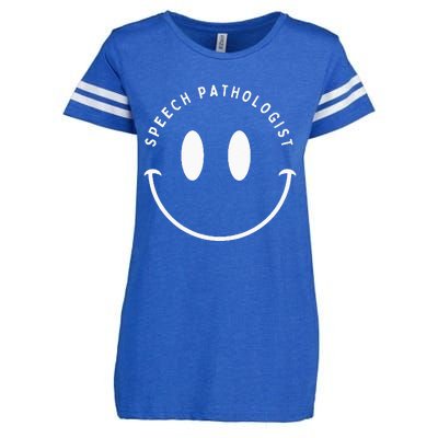 Speech Pathologist Happy Smile Speech Pathology Enza Ladies Jersey Football T-Shirt