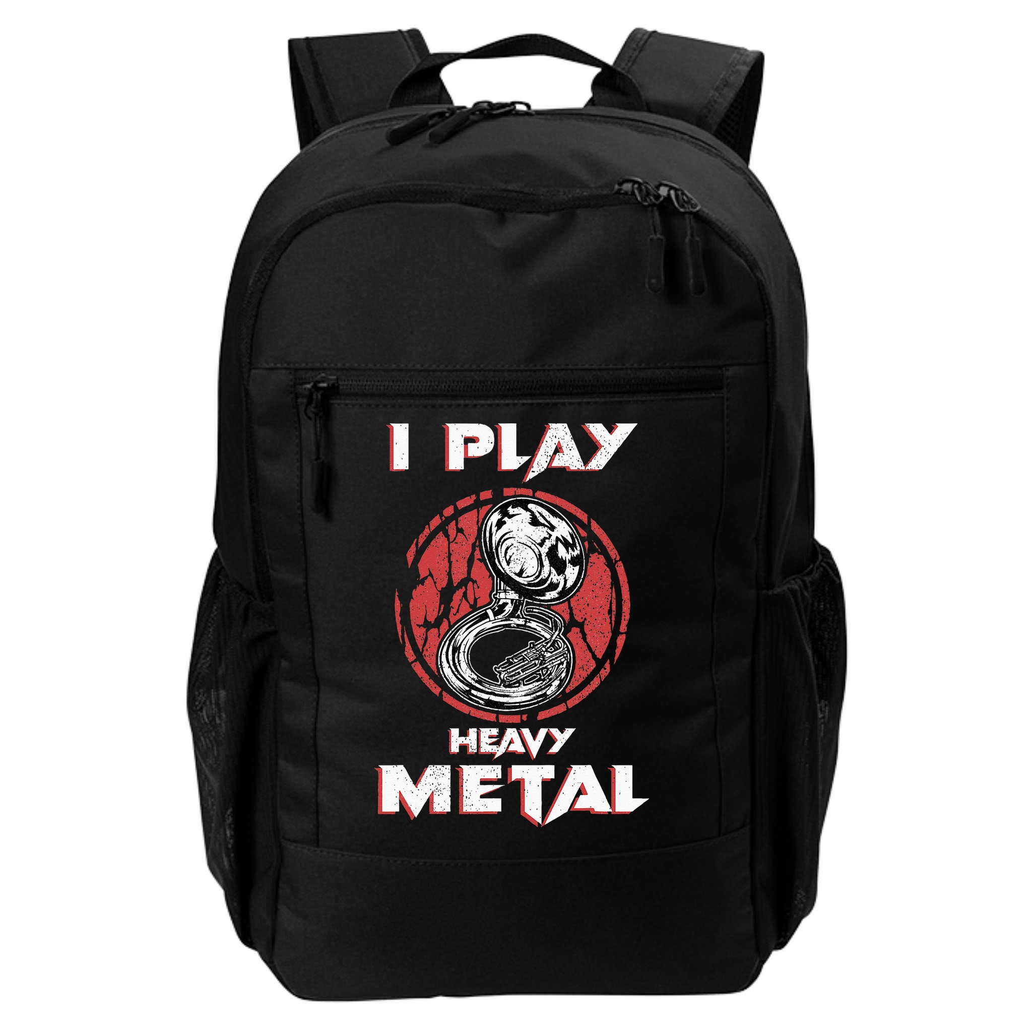 Sousaphone Play Heavy Metal Marching Band Backpack