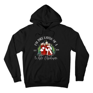 Sisters Pajamas Holiday Xmas Snow White Christmas Movie 1954 Hoodie