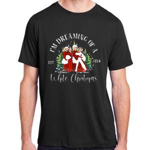 Sisters Pajamas Holiday Xmas Snow White Christmas Movie 1954 Adult ChromaSoft Performance T-Shirt