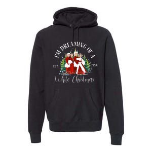 Sisters Pajamas Holiday Xmas Snow White Christmas Movie 1954 Premium Hoodie