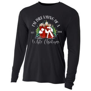 Sisters Pajamas Holiday Xmas Snow White Christmas Movie 1954 Cooling Performance Long Sleeve Crew