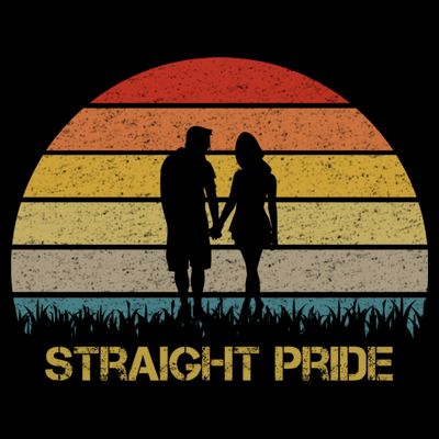 Straight Pride Heterosexual Pride T-Shirt