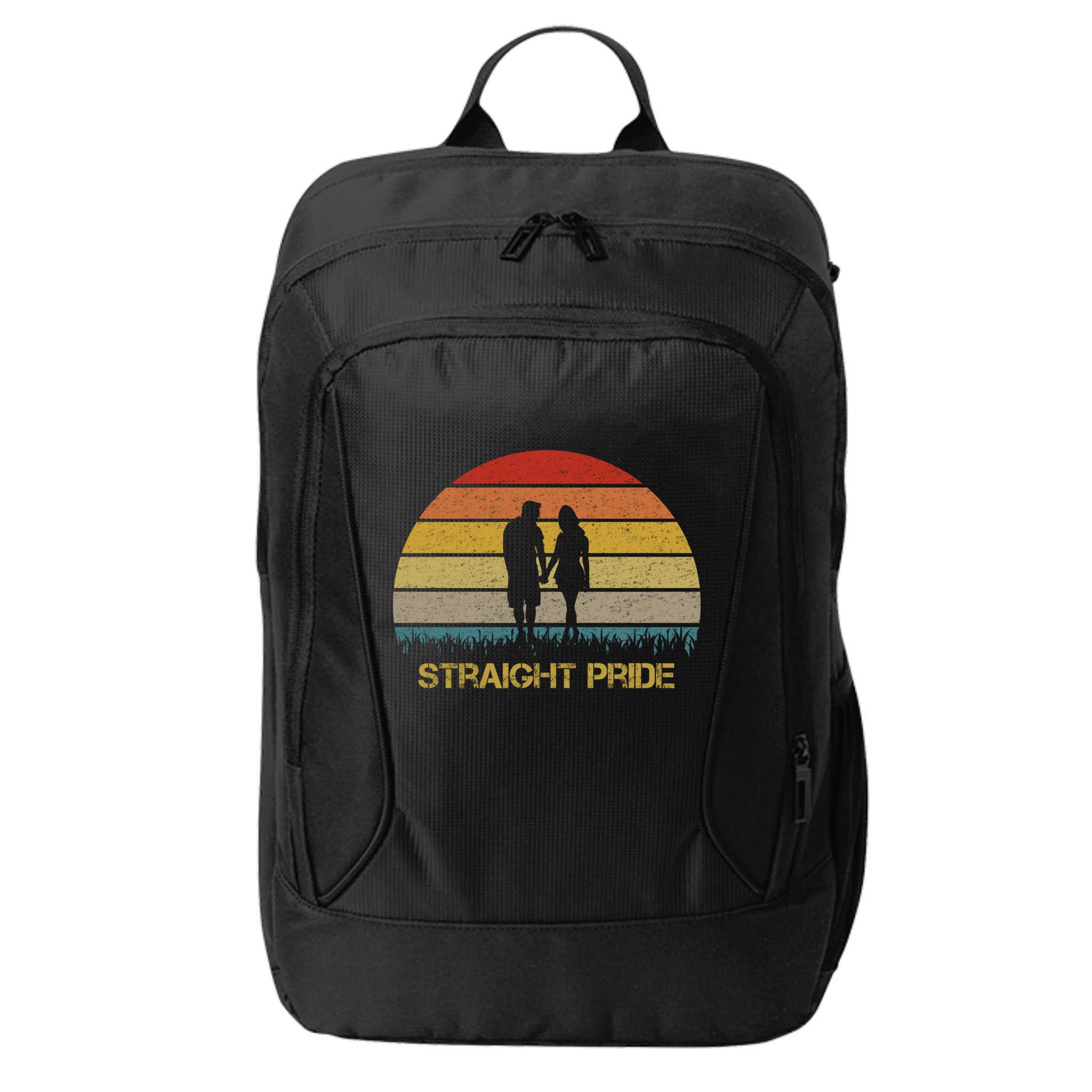 Straight Pride Heterosexual Pride City Backpack