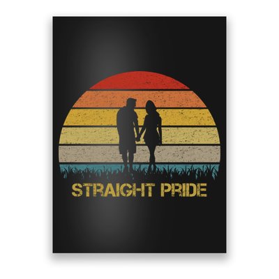 Straight Pride Heterosexual Pride Poster