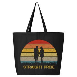 Straight Pride Heterosexual Pride 25L Jumbo Tote