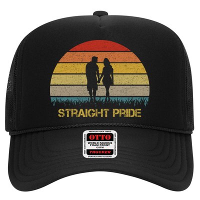 Straight Pride Heterosexual Pride Trucker Hat