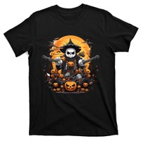 Samurai Panda Halloween Costume Panda Funny Halloween T-Shirt