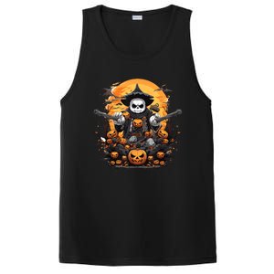 Samurai Panda Halloween Costume Panda Funny Halloween PosiCharge Competitor Tank