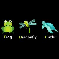Subtle Political Humor Frog Dragonfly Turtle  City Backpack