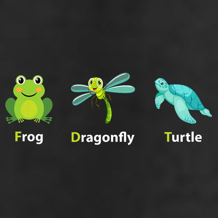 Subtle Political Humor Frog Dragonfly Turtle  Adult Drive Performance Visor