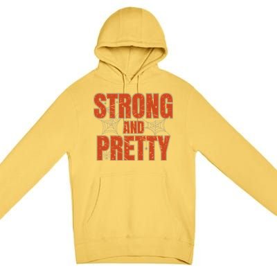 Strong & Pretty Halloween Premium Pullover Hoodie