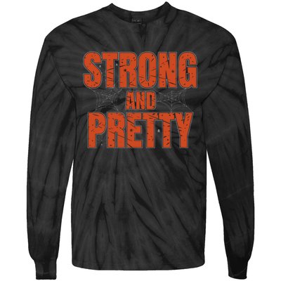 Strong & Pretty Halloween Tie-Dye Long Sleeve Shirt