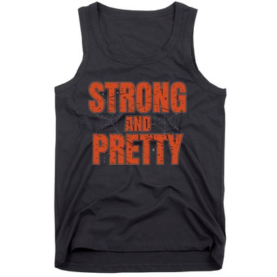 Strong & Pretty Halloween Tank Top