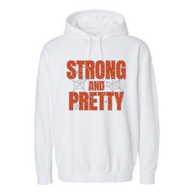 Strong & Pretty Halloween Garment-Dyed Fleece Hoodie