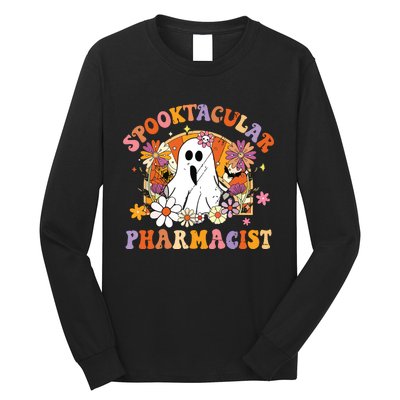 Spooktacular Pharmacists Happy Halloween Matching Long Sleeve Shirt