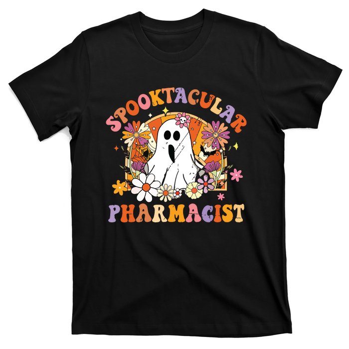 Spooktacular Pharmacists Happy Halloween Matching T-Shirt