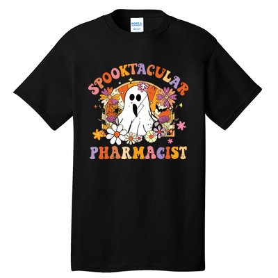 Spooktacular Pharmacists Happy Halloween Matching Tall T-Shirt