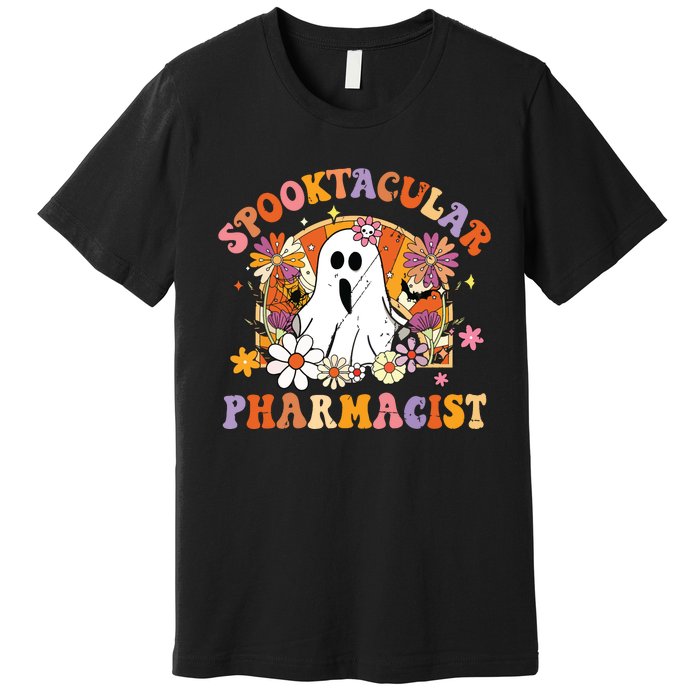 Spooktacular Pharmacists Happy Halloween Matching Premium T-Shirt