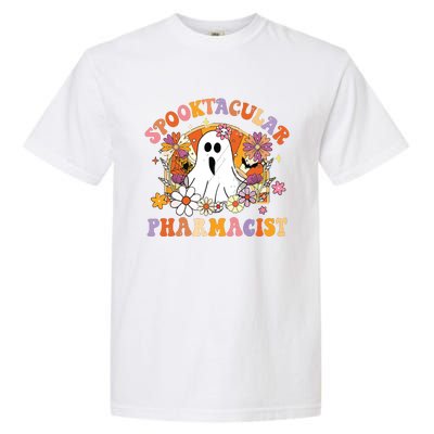 Spooktacular Pharmacists Happy Halloween Matching Garment-Dyed Heavyweight T-Shirt