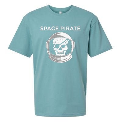 Space Pirate Halloween Costume For Pirate Astronaut Fan Sueded Cloud Jersey T-Shirt