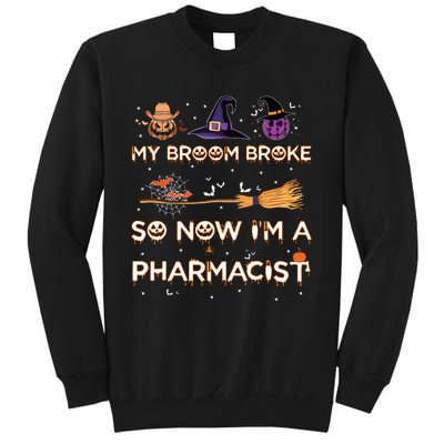 Spooky Pharmacist Halloween Costume Pharmacist Apparel Sweatshirt