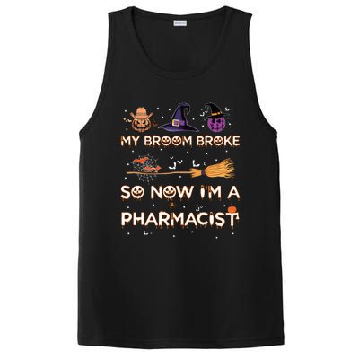 Spooky Pharmacist Halloween Costume Pharmacist Apparel PosiCharge Competitor Tank