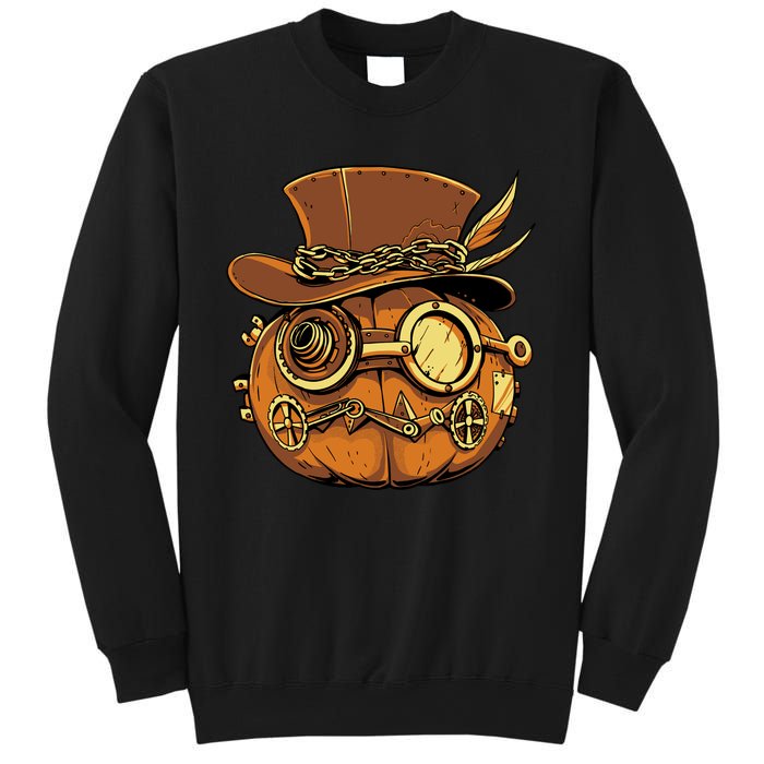 Steampunk Pumpkin Halloween Sweatshirt