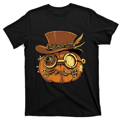 Steampunk Pumpkin Halloween T-Shirt