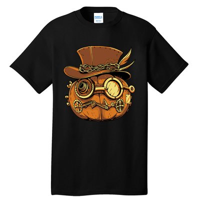 Steampunk Pumpkin Halloween Tall T-Shirt