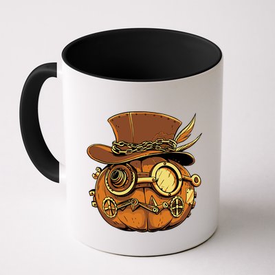 Steampunk Pumpkin Halloween Mug