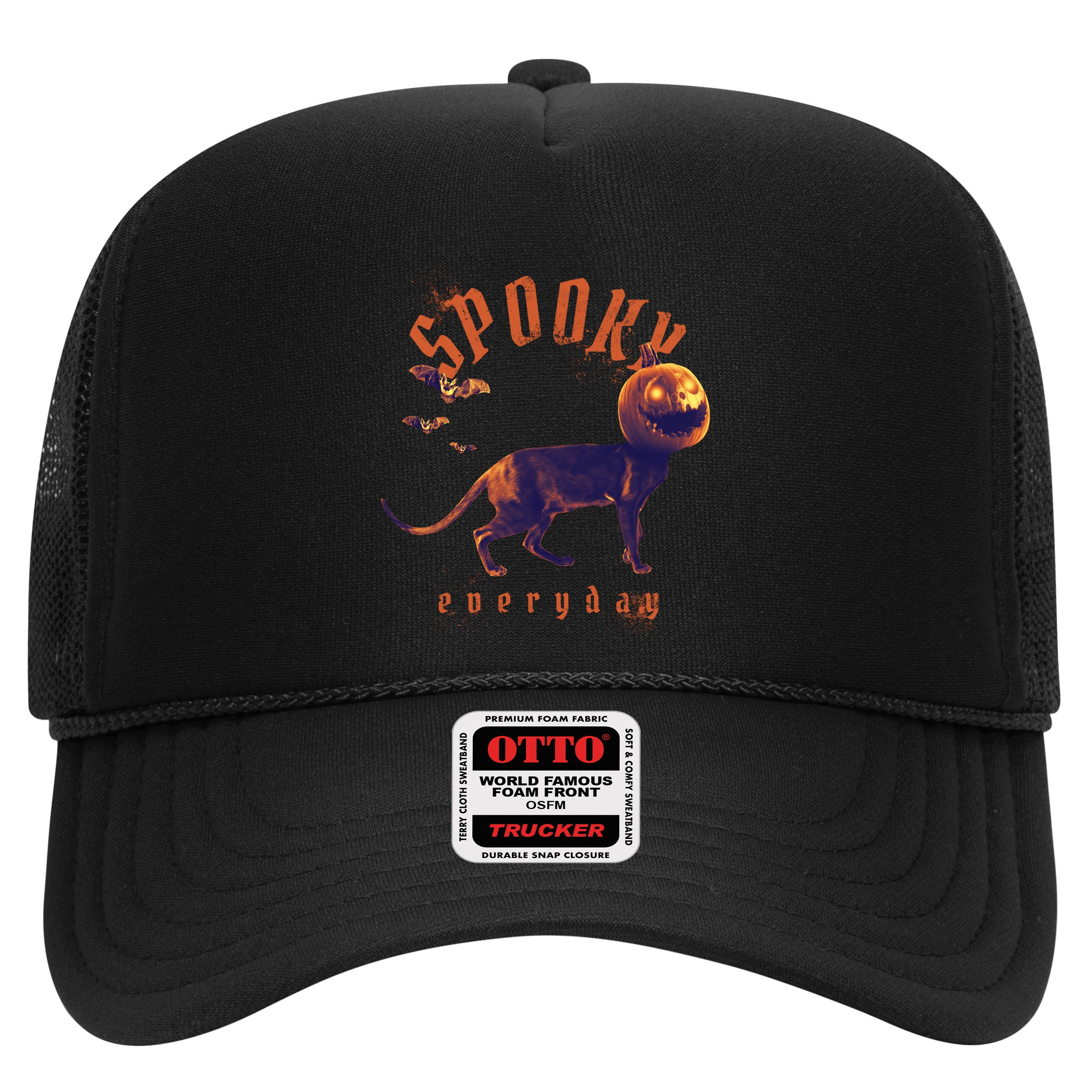 Spooky Pumpkin Head Dog Funny Halloween Hat