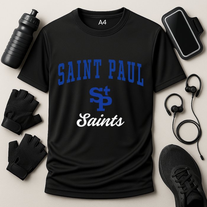 Saint Paul High School Saints Cooling Performance Crew T-Shirt