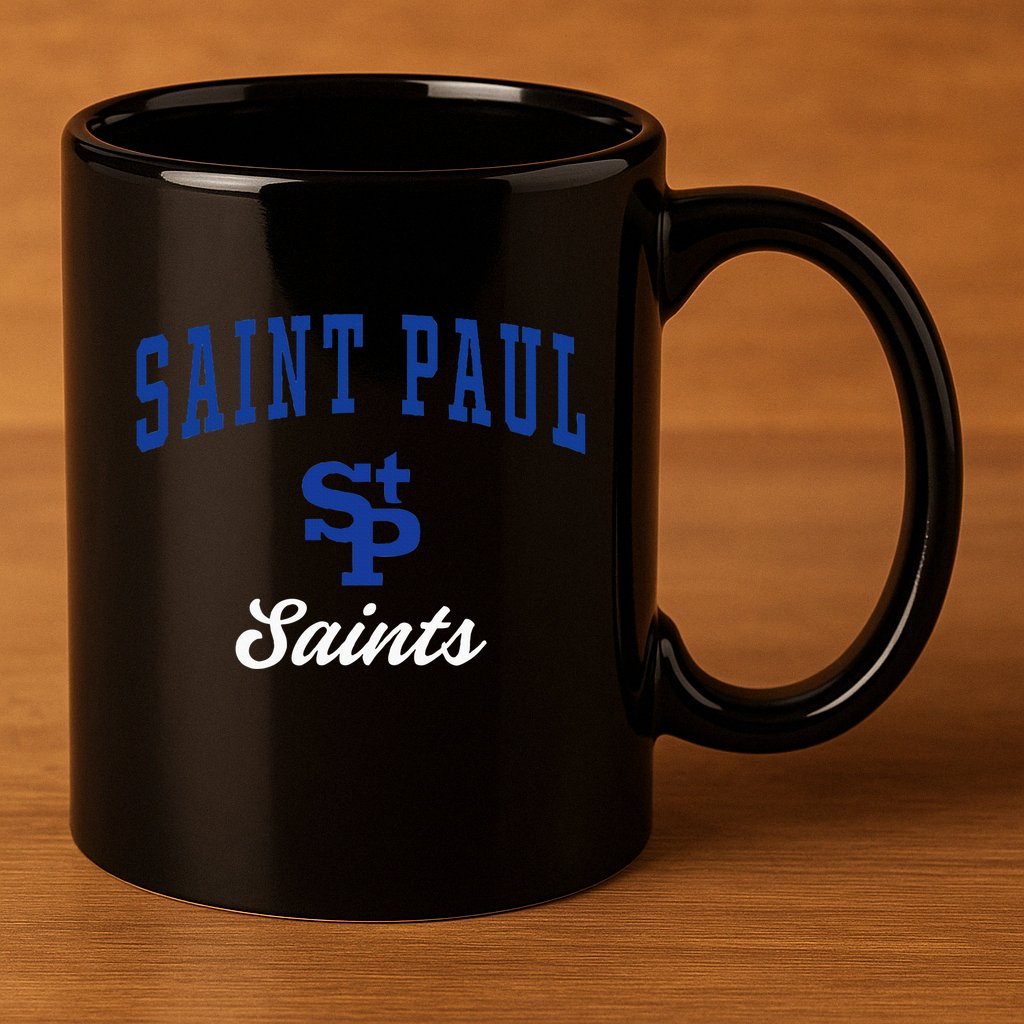 Saint Paul High School Saints 11oz C Handle Ceramic Mug