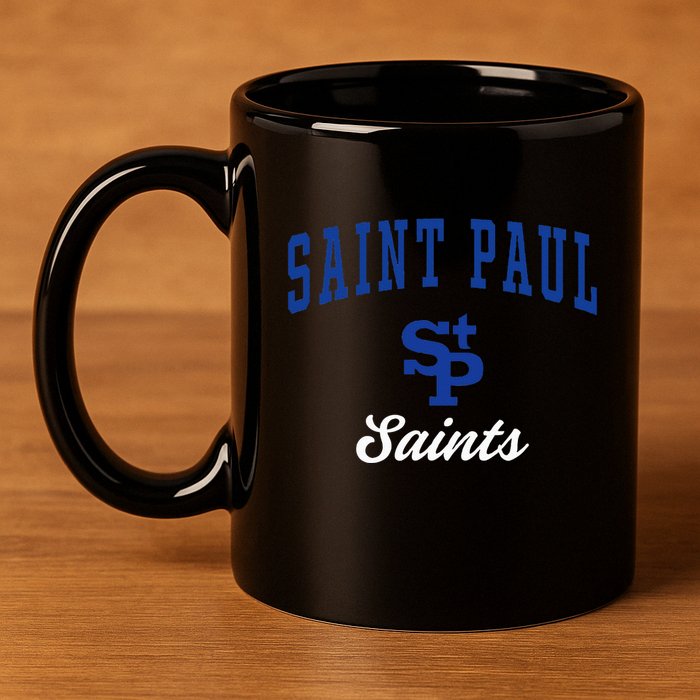 Saint Paul High School Saints 11oz C Handle Ceramic Mug