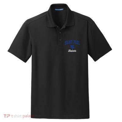 Saint Paul High School Saints Dry Zone Grid Polo