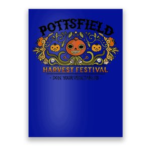 Spooky Pottsfield Harvest Festival Pumpkin Vibes Halloween Great Gift Poster