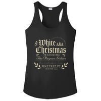 Sisters Pajamas Holiday White Christmas Movie 1954 Xmas Snow Ladies PosiCharge Competitor Racerback Tank