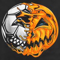 Soccer Player Halloween Pumpkin Skeleton Hallows' Day Adult Drive Performance Visor