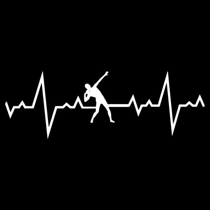 Shot Put Heart Beats Impact Tech Backpack
