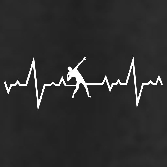 Shot Put Heart Beats Adult Drive Performance Visor