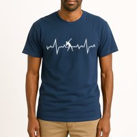 Shot Put Heart Beats Tall T-Shirt