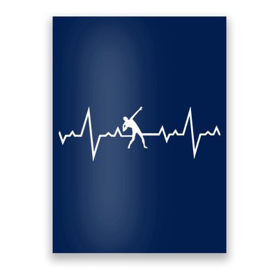 Shot Put Heart Beats Poster