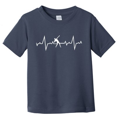 Shot Put Heart Beats Toddler T-Shirt