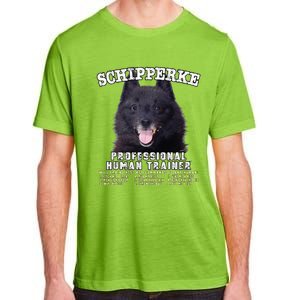 Schipperke Professional Human Trainer Cute Dog Adult ChromaSoft Performance T-Shirt