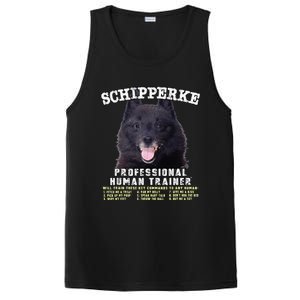 Schipperke Professional Human Trainer Cute Dog PosiCharge Competitor Tank